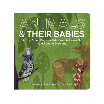 ANIMALS AND THEIR BABIES BOARD BOOK