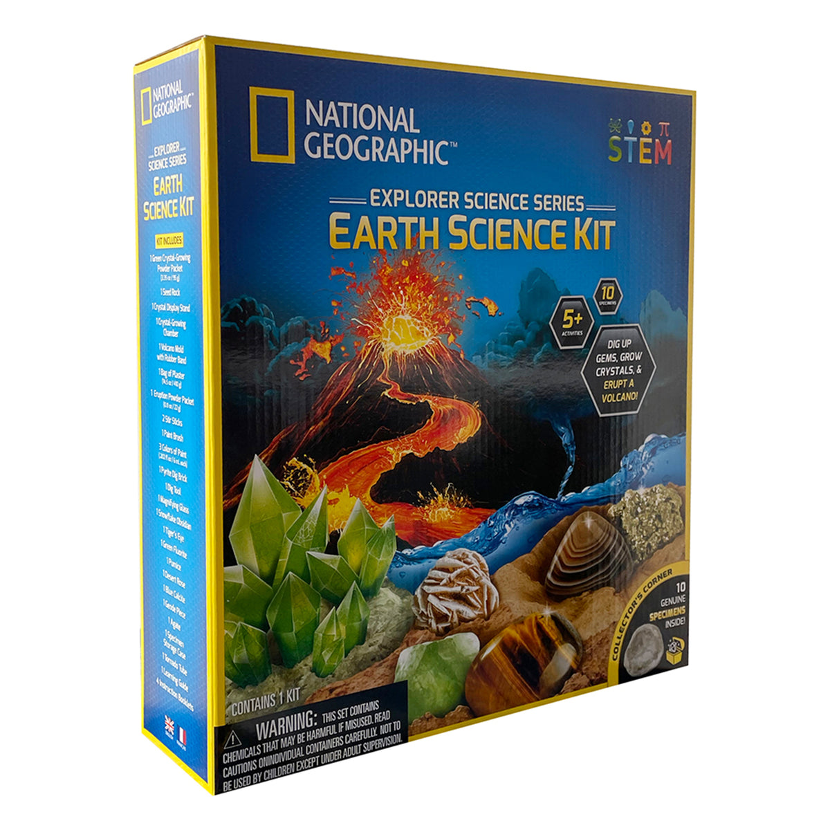 National Geographic National Geographic Science Explorations: Mega Earth  Science Kit 22 x 8 x 30.5cm buy to Japan. CosmoStore Japan