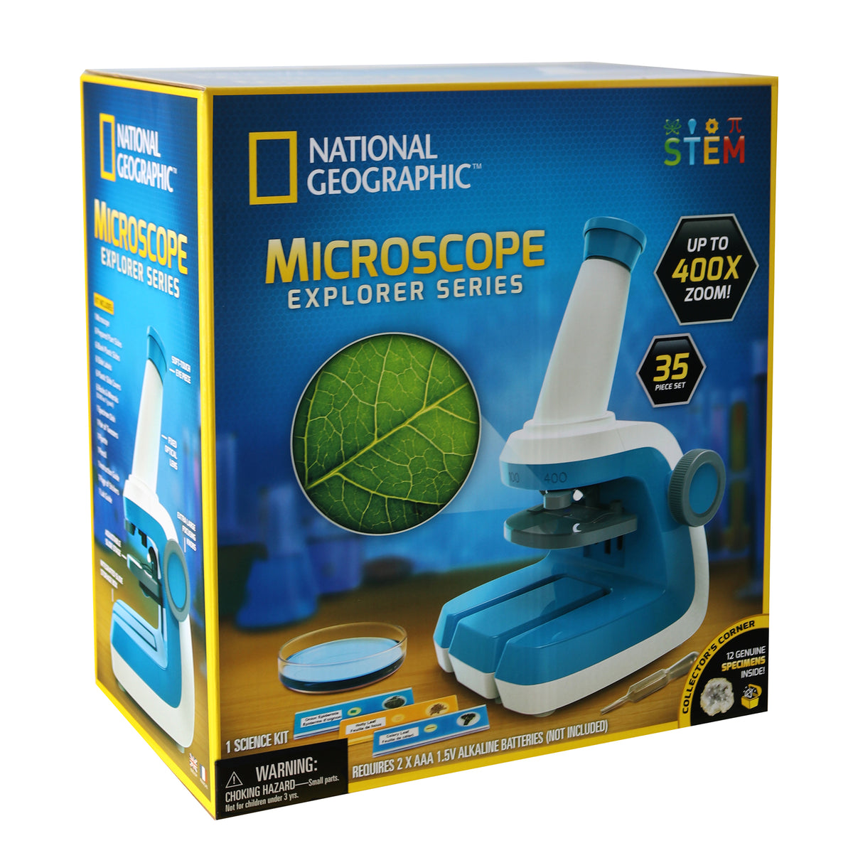 Acheter Kit de microscope + ensemble de microscopie scientifique National  Geographic 9619746 en ligne