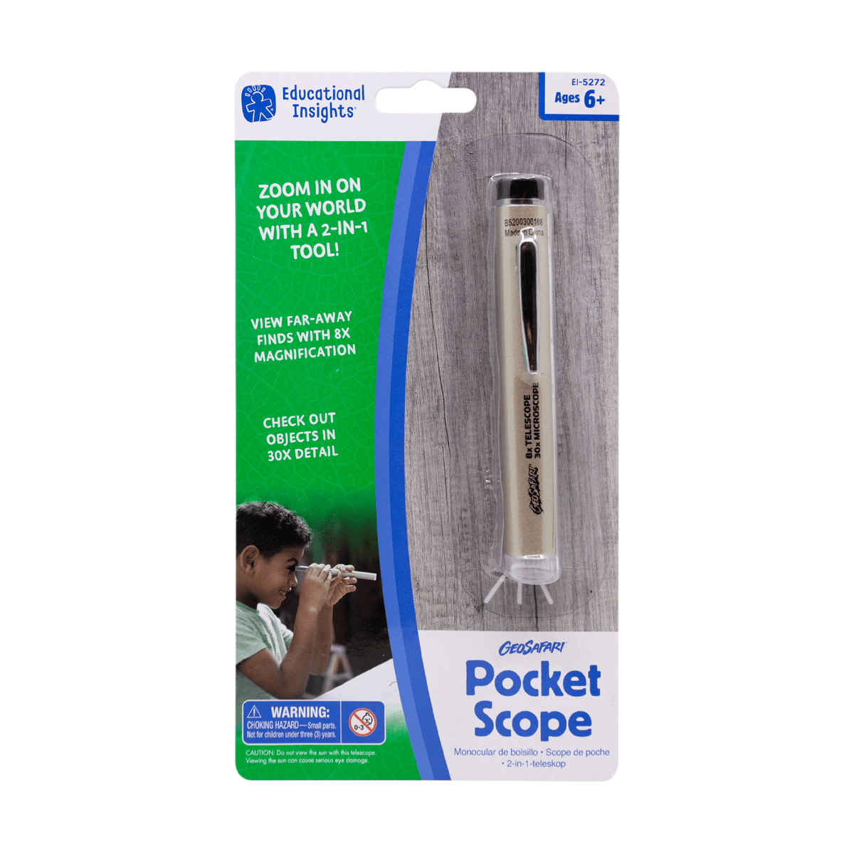 Scope ノベルティセット EDUCATIONAL INSIGHTS POCKET SCOPE – Science World Science Store