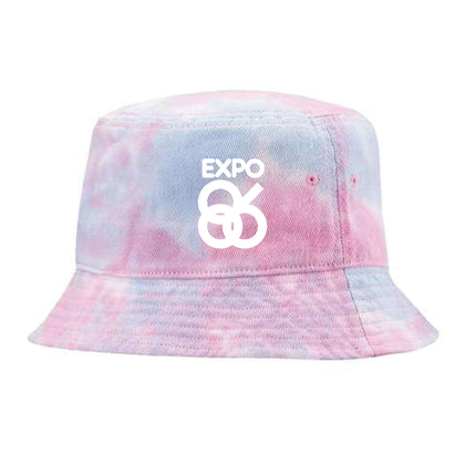 EXPO 86 TIE-DYE BUCKET HAT
