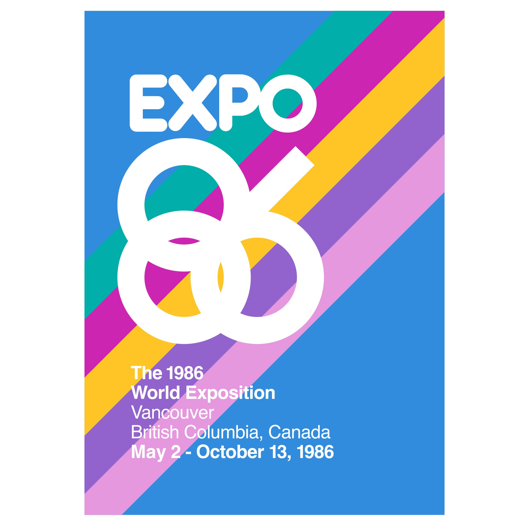 EXPO 86 POSTCARD