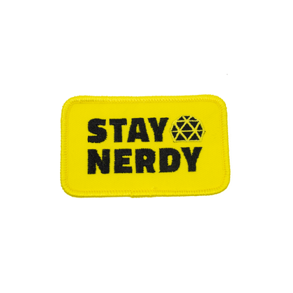 SCIENCE WORLD STAY NERDY PATCH