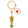 FIFA World Cup 2026™ 3D TROPHY KEYCHAIN CANADA FLAG