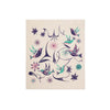 "HUMMINGBIRDS" ECO CLOTH