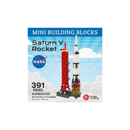 SATURN V ROCKET MINI BUILDING BLOCKS