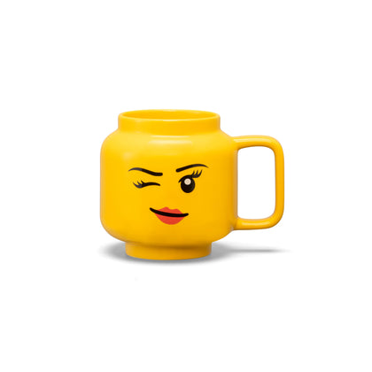 LEGO CERAMIC MUG WINKING GIRL