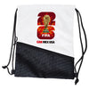 FIFA 2026 CANADA WHITE DRAWSTRING BAG