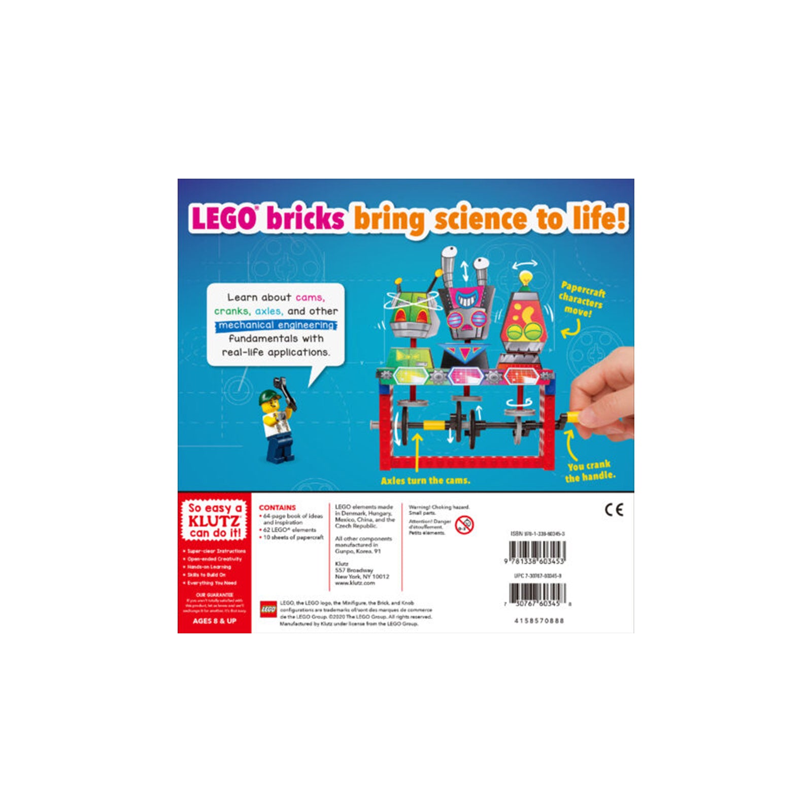 gear bots KLUTZ LEGO GEAR BOTS – Science World Science Store
