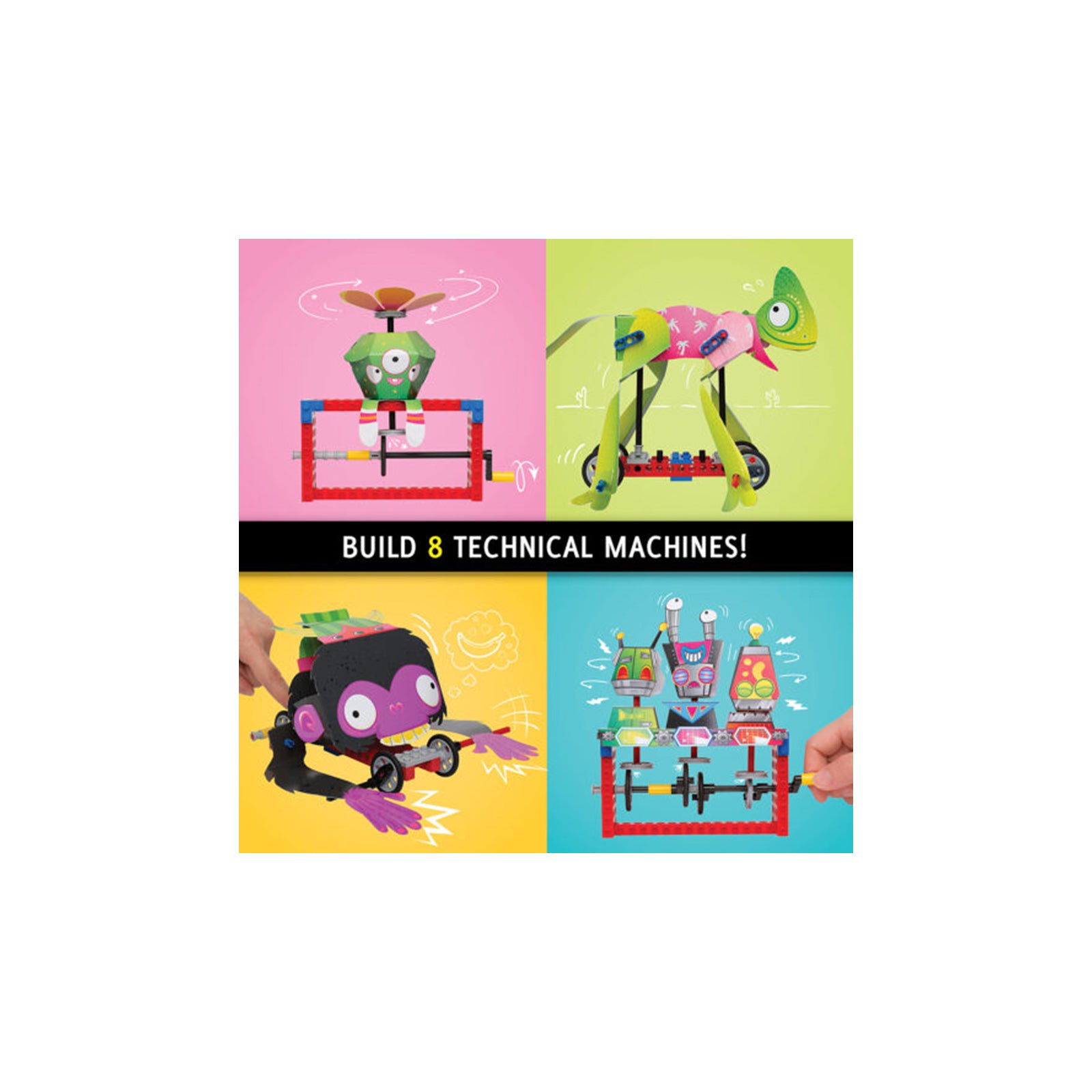 lego gear bots KLUTZ LEGO GEAR BOTS – Science World Science Store