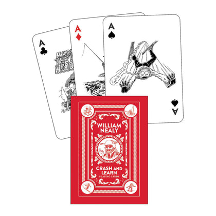 WILLIAM NEALY CRASH AND LEARN PLAYING CARDS