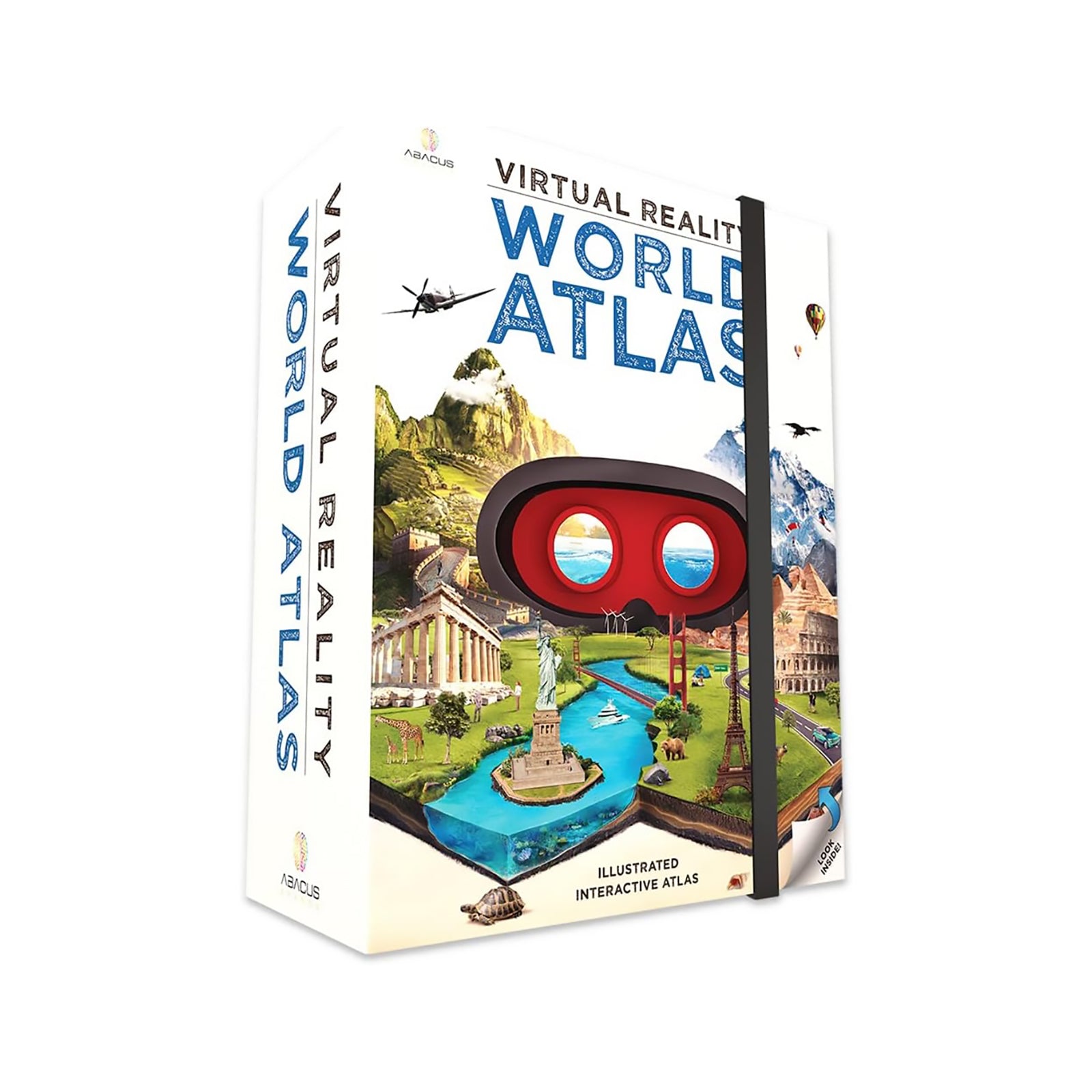 ABACUS BRAND VR WORLD ATLAS! GIFT BOX SET