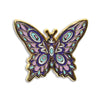 "BUTTERFLY" INDIGENOUS ENAMEL PIN