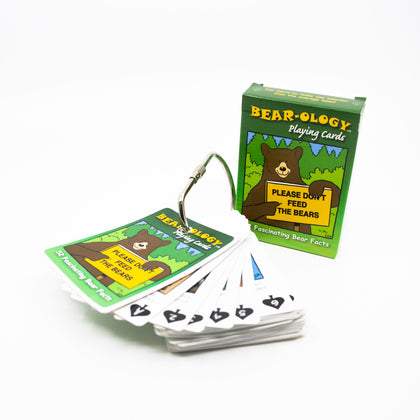 BEAR-OLOGY PLAYING CARDS