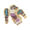 "EAGLE FLIGHT" INDIGENOUS ENAMEL PIN