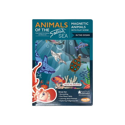 SALISH SEA MAGNET SET (OCEAN)