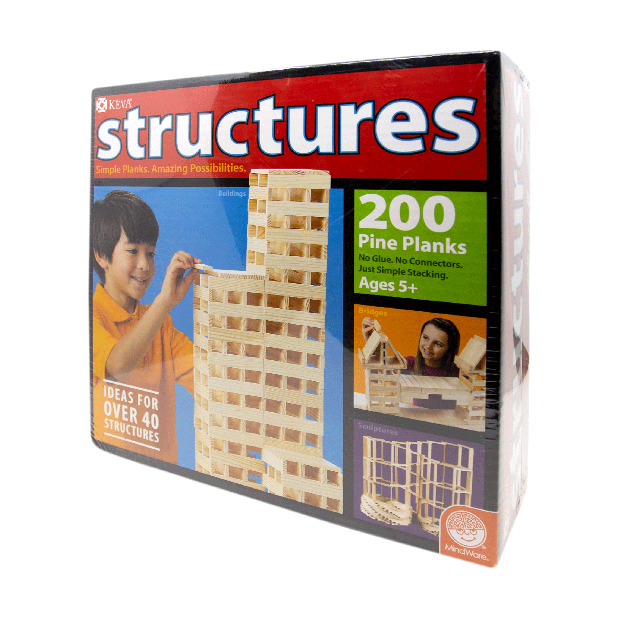 KEVA STRUCTURES 200 PIECE – Science World Science Store