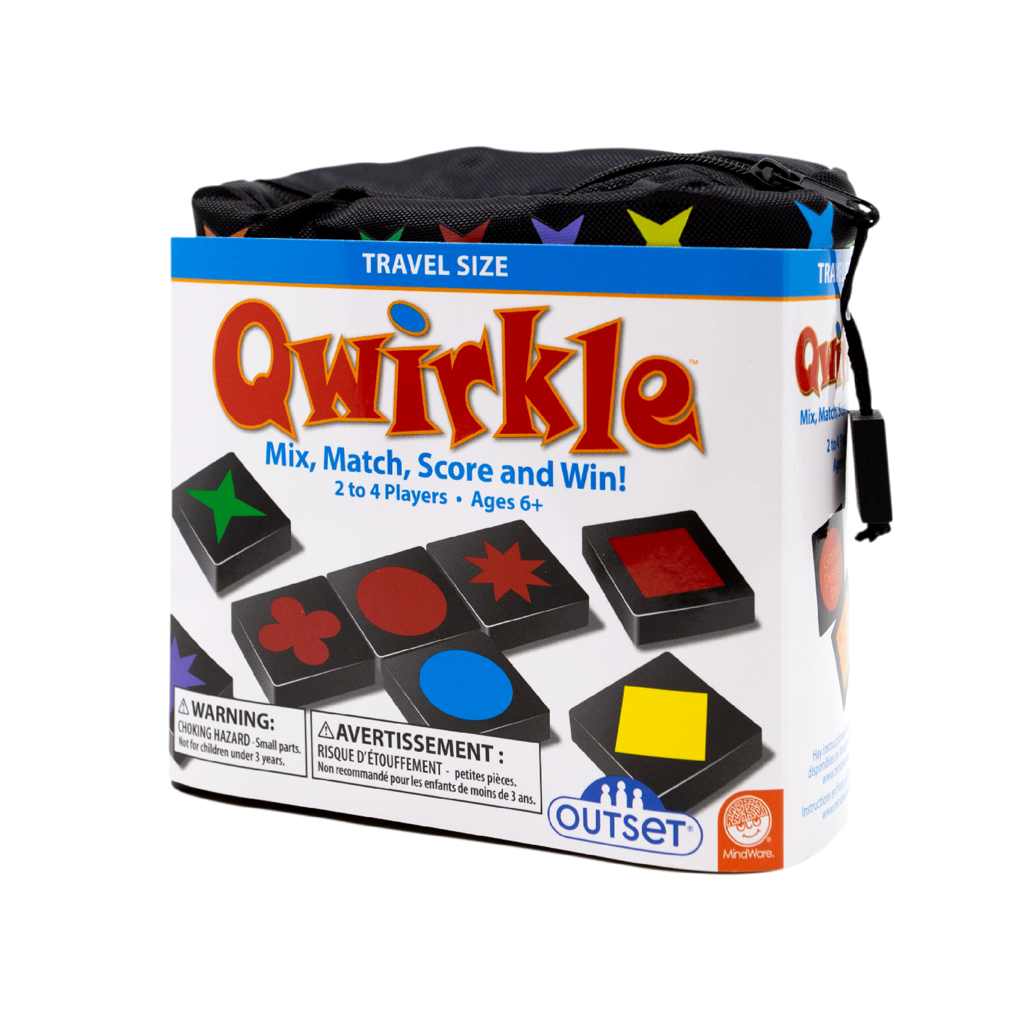 Mindware – Travel Qwirkle – Gioco Da Tavolo In Viaggio – Set Da 6 – Versione Compatta