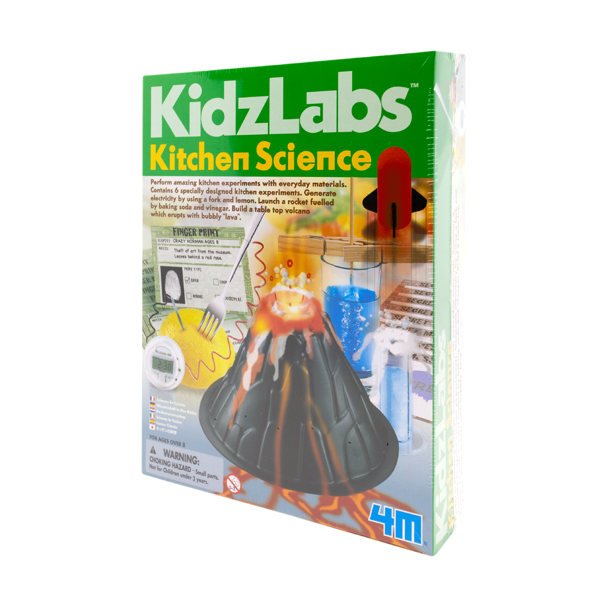 Kidz labs deals kitchen science instructions