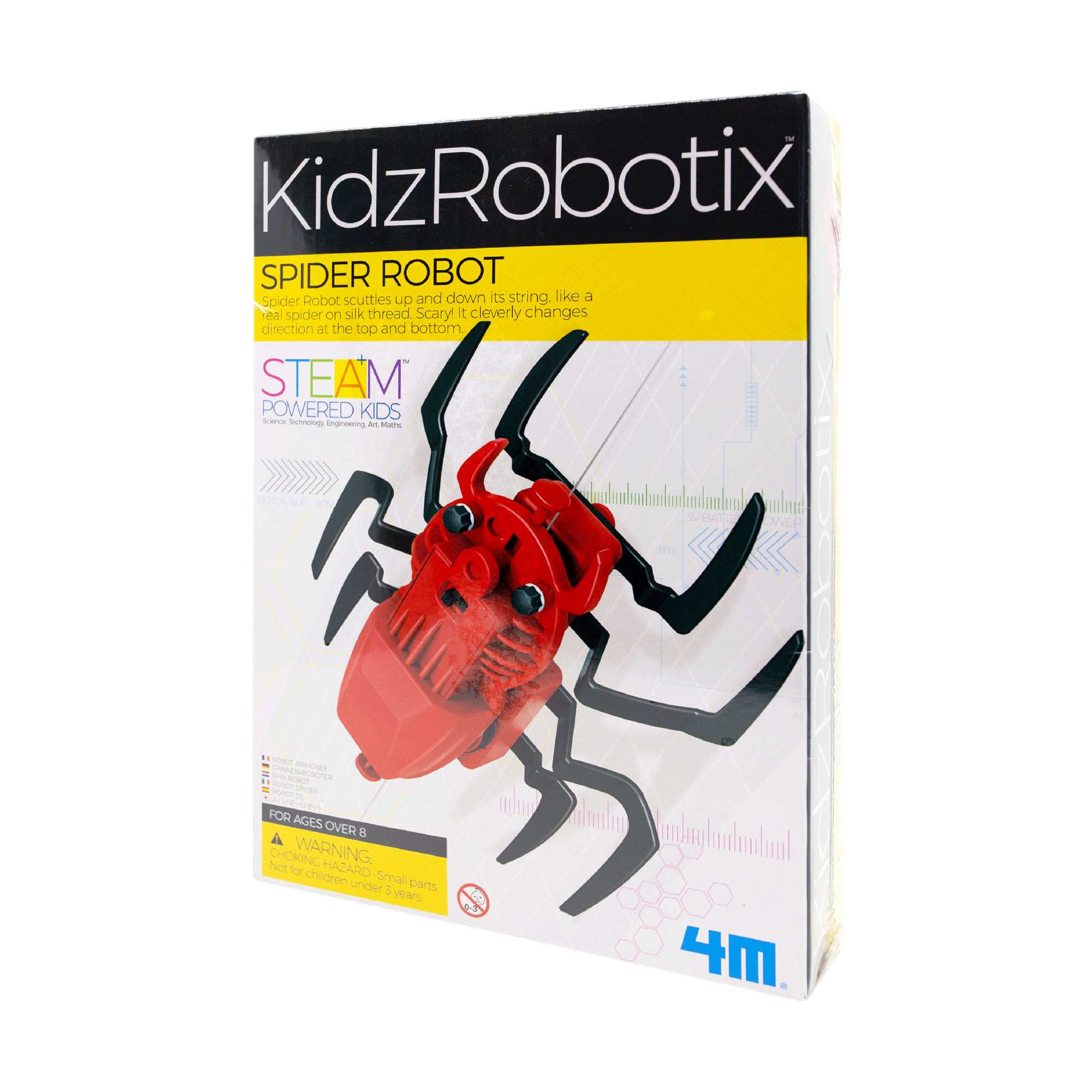 4M KIDZ ROBOTIX SPIDER ROBOT – Science World Science Store