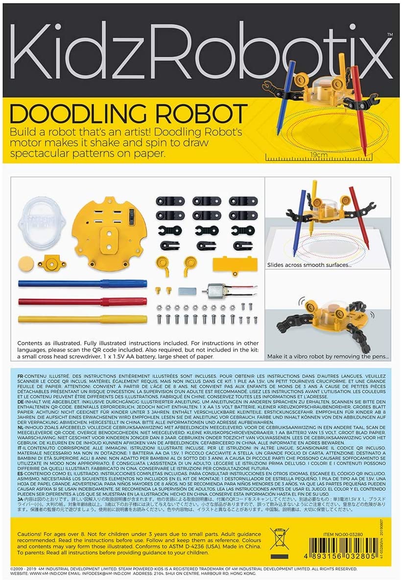 4M KIDZ ROBOTIX DOODLING ROBOT