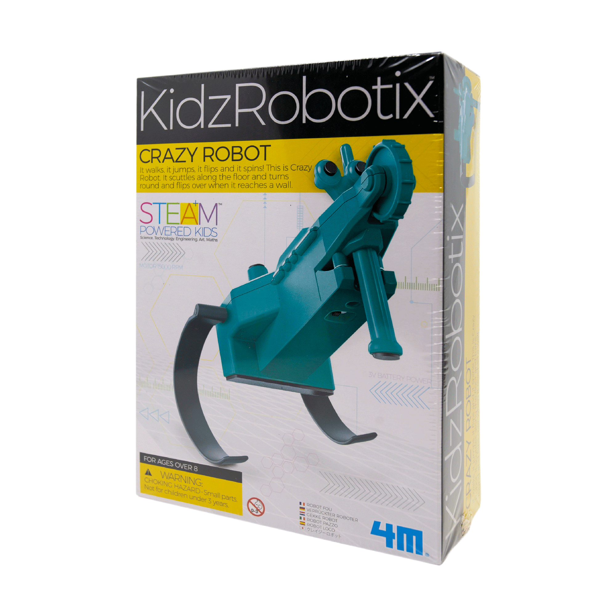 4M 403412 Kidz Robotix - unità di Testa Robot, Multicolore 4M 403412 Kidz Robotix - unità di Testa Robot, Multicolore