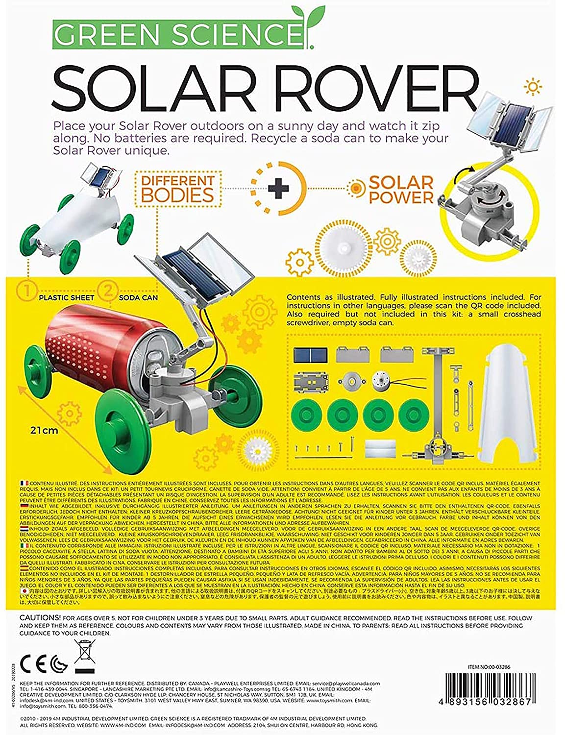 4M GREEN SCIENCE SOLAR ROVER