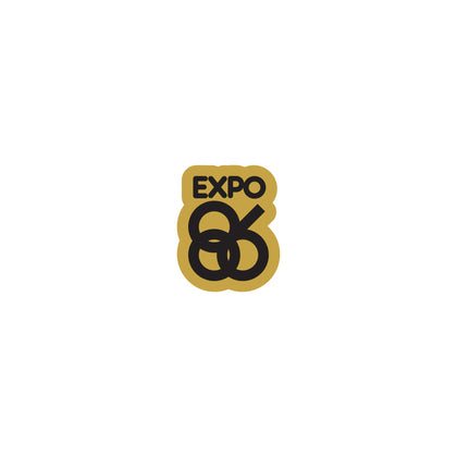 EXPO 86 ENAMEL PIN