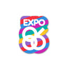 EXPO 86 LOGO STICKER