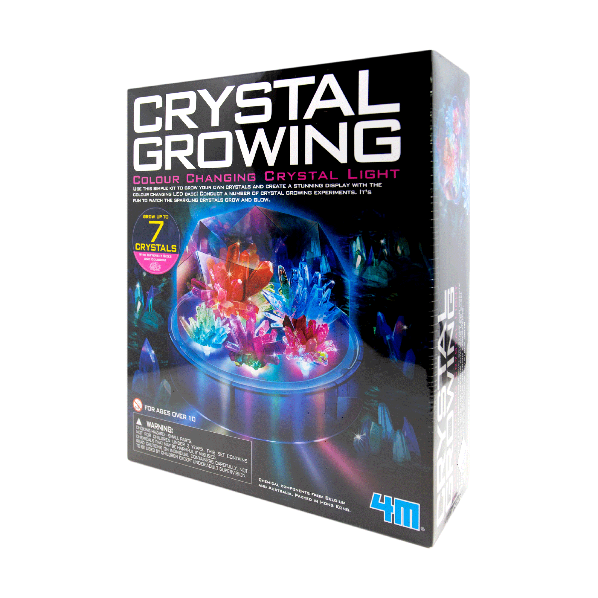 4M CRYSTAL GROWING COLOUR CHANGING CRYSTAL LIGHT – Science World